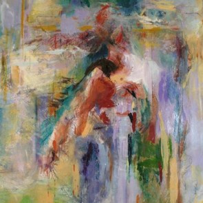 Figure within Green by Maia Spall