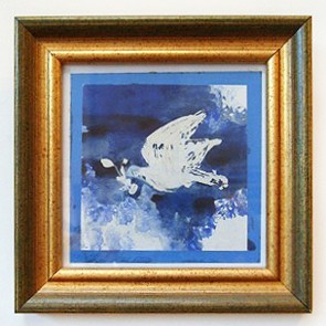 09 Peace Bird - Lino-Print (by Rohana Darlington)