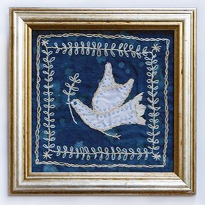 13 Peace Bird - Embroidery (by Rohana Darlington)
