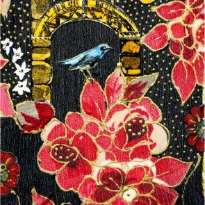 Awake At Night - collage by Sofiah Garrard
