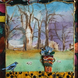Exit A Dream - collage by Sofiah Garrard