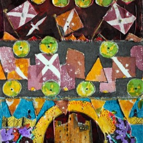 Guard Duty - collage by Sofiah Garrard