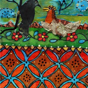The Decision - collage by Sofiah Garrard