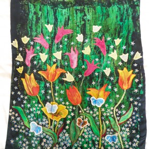 Tulips and Forget-me-nots