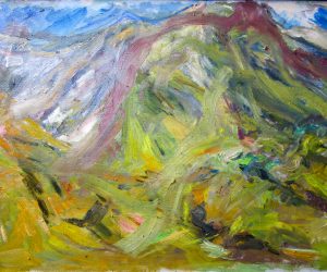 Beinn Eigh (oil on canvas)