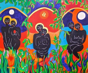 Triptych (Adam-Jesus-Man)