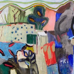 Oil on canvas, unframed, 150x100cm