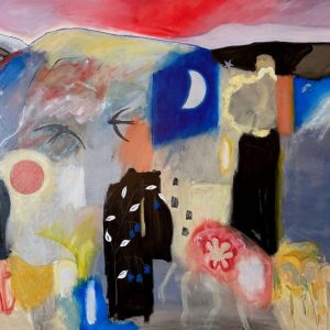 Oil on canvas, unframed, 150x100cm